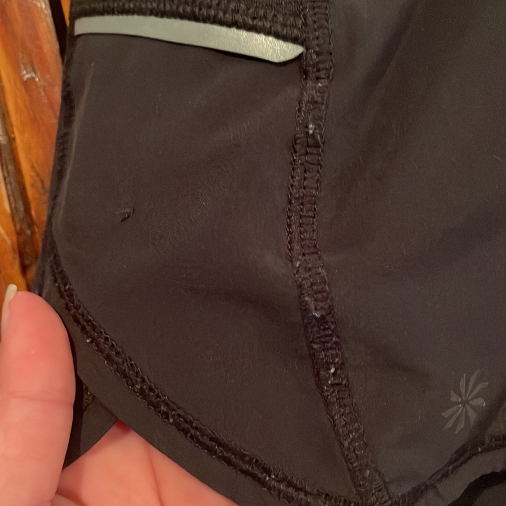 Athleta Gurl black shorts size M/8-10 - Picture 2 of 4